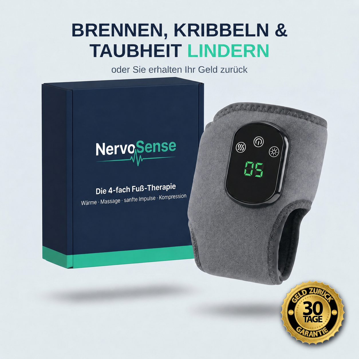 NervoSense – Brennen, Kribbeln & Taubheit in den Füßen natürlich lindern