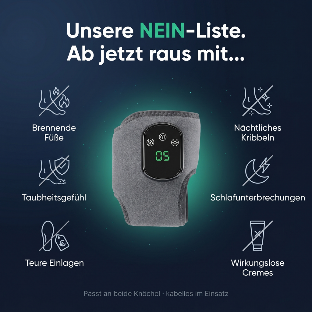 NervoSense – Brennen, Kribbeln & Taubheit in den Füßen natürlich lindern