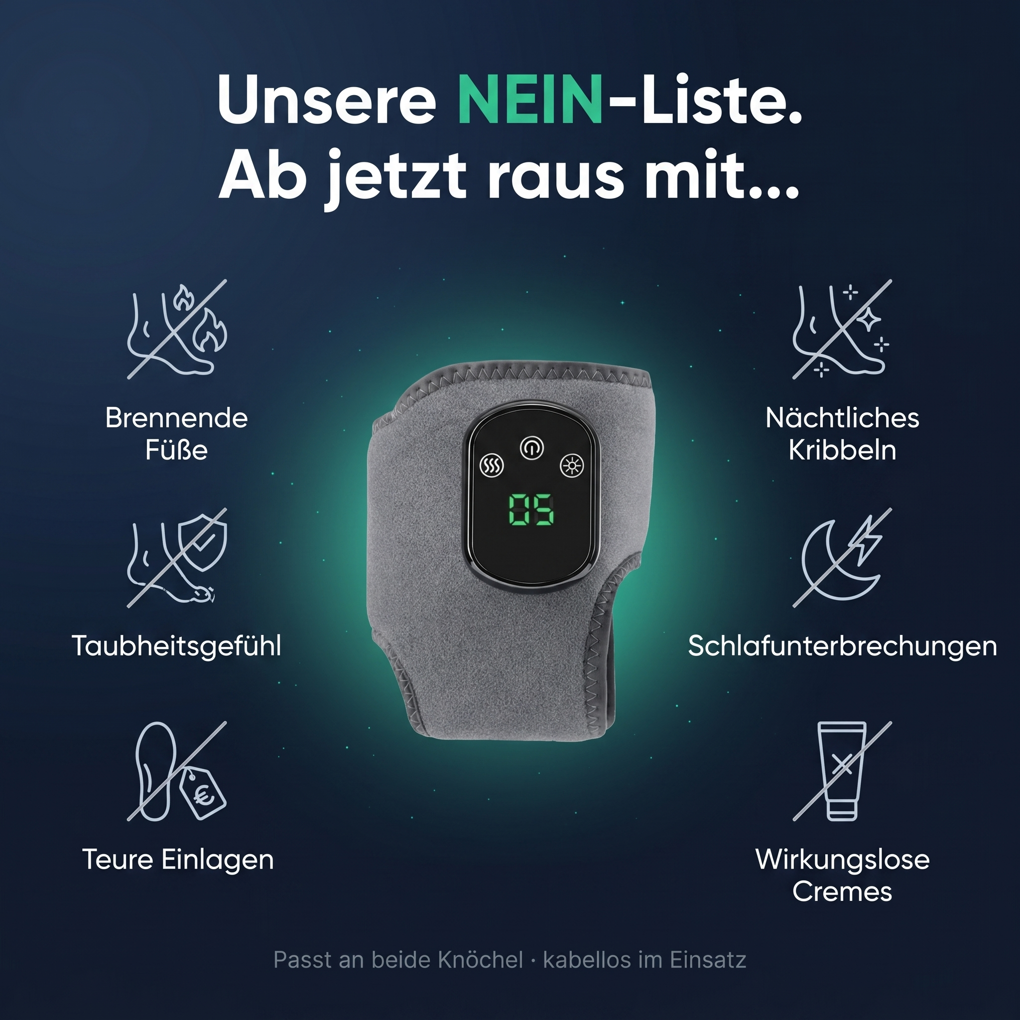NervoSense – Brennen, Kribbeln & Taubheit in den Füßen natürlich lindern