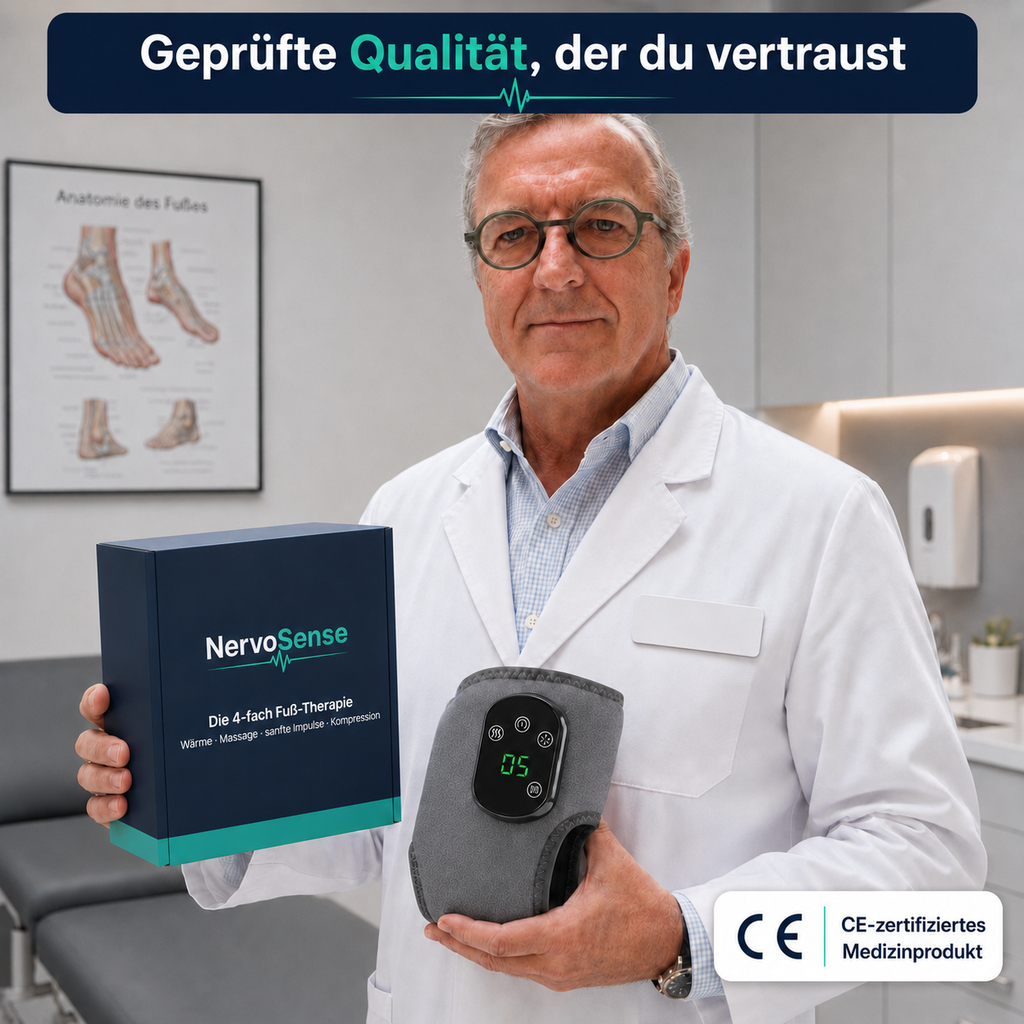 NervoSense – Brennen, Kribbeln & Taubheit in den Füßen natürlich lindern