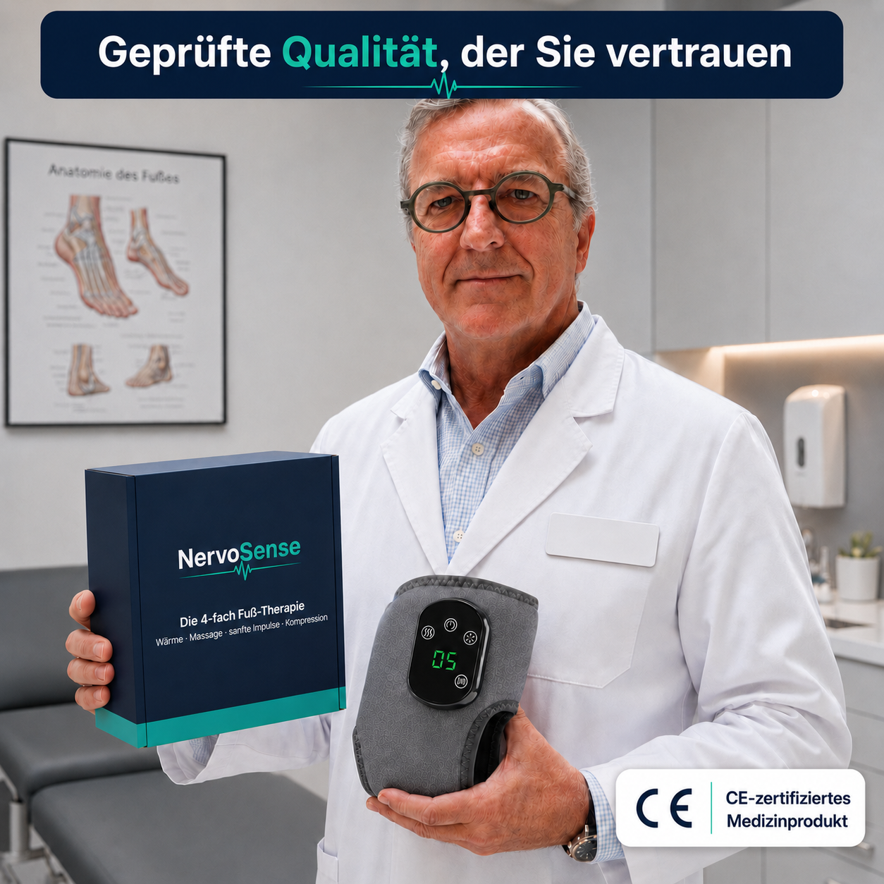 NervoSense – Brennen, Kribbeln & Taubheit in den Füßen natürlich lindern