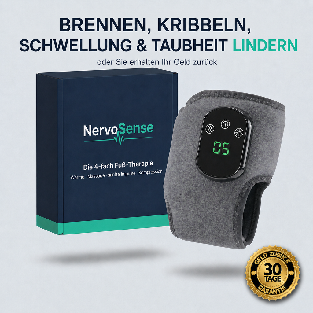 NervoSense – Brennen, Kribbeln & Taubheit in den Füßen natürlich lindern