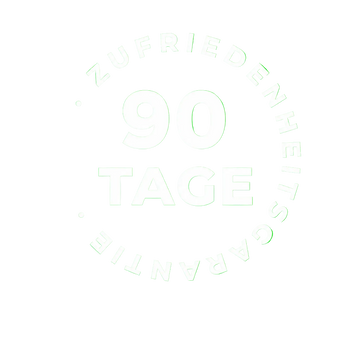 100 % Zufriedenheit
90 Tage Geld-zurück-Garantie