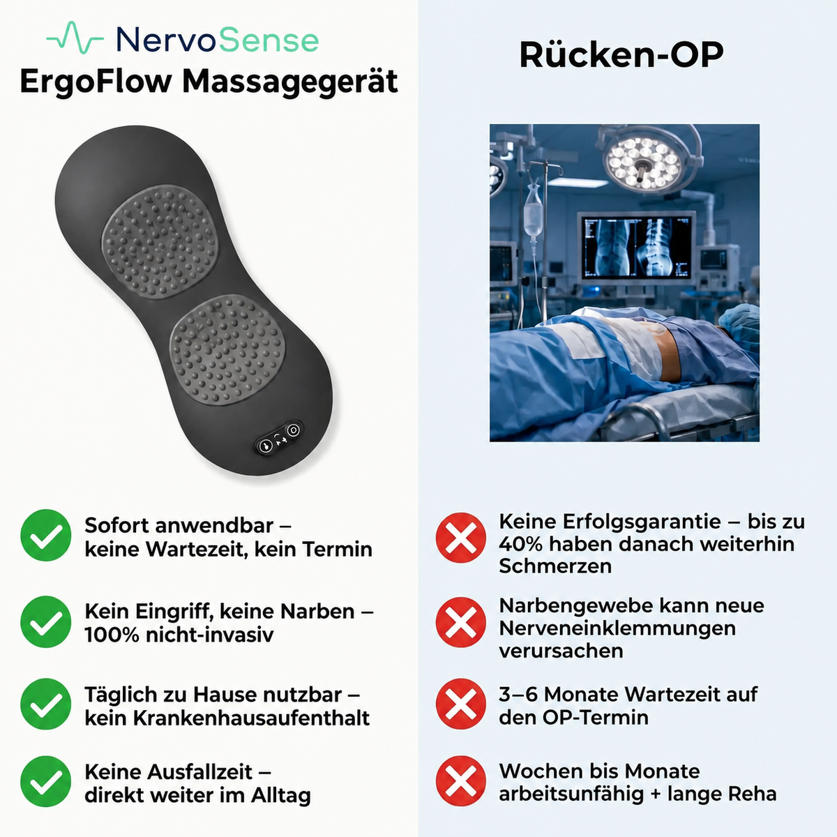 Beenden Sie Ihre Spinalkanalstenose & das Taubheitsgefühl in den Beinen ohne Operation, in nur 15 Minuten täglich